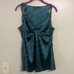 Sleeveless Satin Top by Miss Sixty